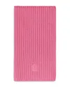 Mackage Logo Scarf In Bright Pink
