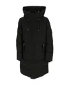 Mackage Long Hooded Cotton-padded Suit In Black