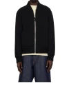 Mackage Black Emilio Bomber Jacket In Black