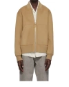 Mackage Tan Emilio Bomber Jacket In Nude