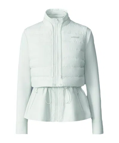 Mackage Long Sleeve Casual Jacket In White