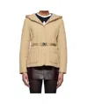 Mackage Long Sleeve Down Jacket In Nude