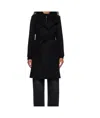 Mackage Long-sleeved Coat In Black