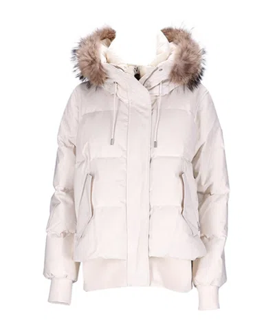 Mackage Long-sleeved Cotton Clothes In White