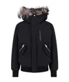 Mackage Men Black Nylon Blend Dixon-x Down Jacket In Black