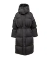 Mackage Oversized Down Jacket With Logo In Black