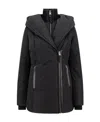 Mackage Long-sleeved Down Jacket In Black