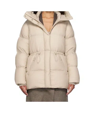 Mackage Long-sleeved Down Jacket In Nude