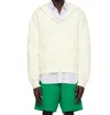 Mackage Long-sleeved Hooded Sweatshirt In White