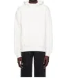 Mackage Long-sleeved Hooded Sweatshirt In White