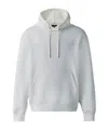 Mackage Long-sleeved Hoodie In White