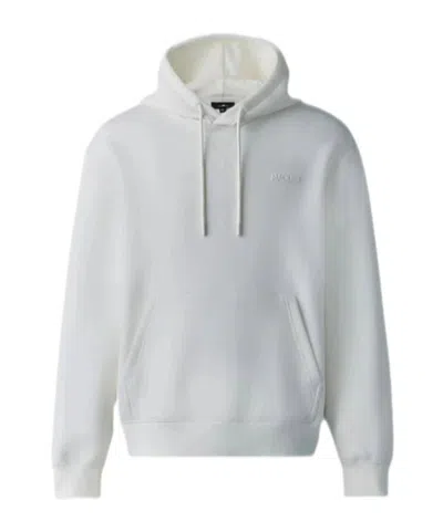 Mackage Long-sleeved Hoodie In White