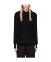 Mackage Long-sleeved Pocket Casual Jacket In Black