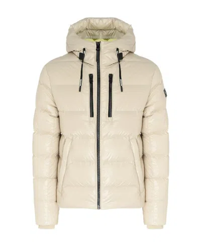 Mackage Long-sleeved Quilted Cotton Clothes In Nude