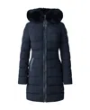 Mackage Long-sleeved Zipper Down Jacket In Black