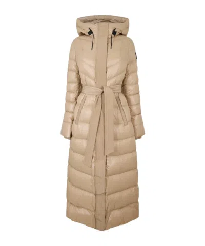 Mackage Long-sleeved Cotton-padded Jacket In Neutral