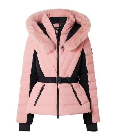 Mackage Long-sleeved Cotton-padded Jacket In Pink