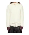 Mackage Off-white Gladys Knit Half-zip Pullover Sweater In White
