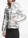 Mackage Madalyn Hooded Puffer Jacket In Silver