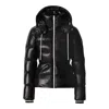 Mackage X Roller Rabbit Madalyn-rr Down Jacket With Removable Hood In Black