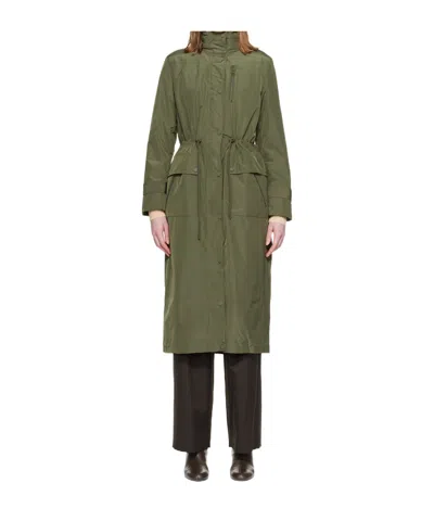 Mackage Magdelena Long-sleeve Coat In Green