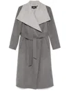 Mackage Mai-cn Long-sleeved Coat In Grey