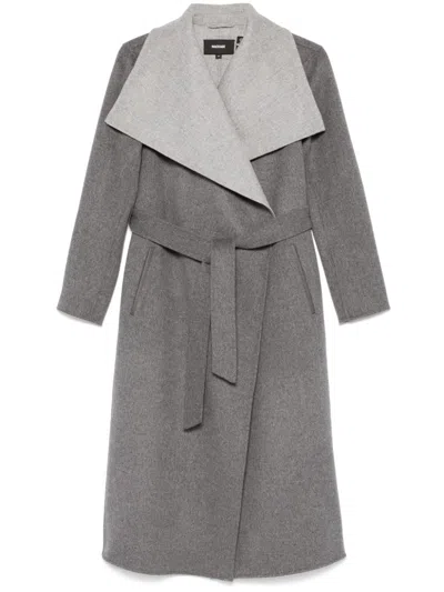 Mackage Gray Mai-cn Coat In Carbon Mix