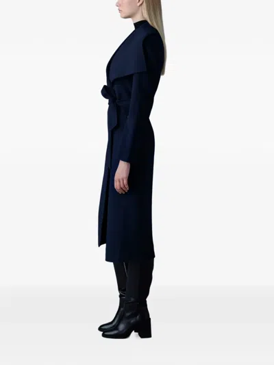 Mackage Mai-cn Double-breasted Coat In Black