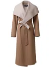 Mackage Mai-cn Double-layer Coat In Brown