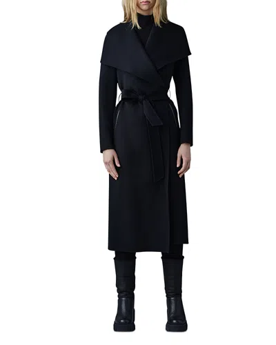 MACKAGE MAI LIGHTWEIGHT WRAP WOOL COAT,MAI-CN