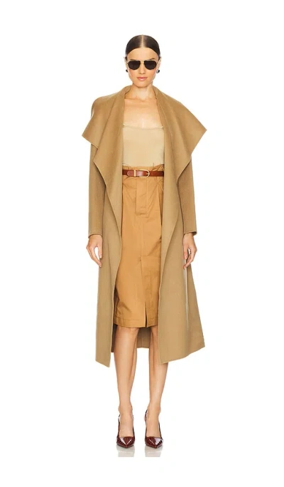Mackage Mai Trench Coat In Tan