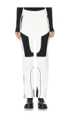 Mackage Maika Techno Fleece Ski Pant In White