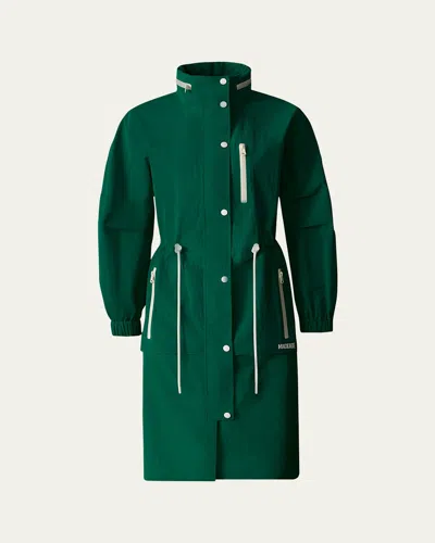 MACKAGE MAKAYLA KNEE-LENGTH LIGHTWEIGHT RAIN JACKET