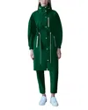 Mackage Makayla Rain Jacket In Leaf Green