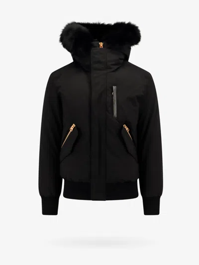 Mackage Men Black Nylon Blend Dixon-bx Down Jacket