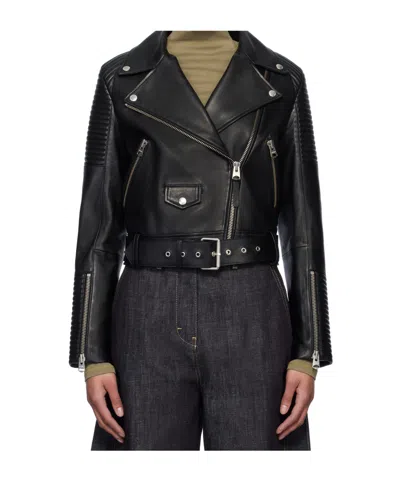 Mackage Masina Leather Jacket In Black
