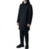 Mackage 3-in-1 Wool Coat With Removable Down Liner In Black