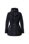 Mackage Melany Rain Parka In Black