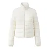 Mackage Down Jacket Woman Puffer Cream Size S Wool In Cream