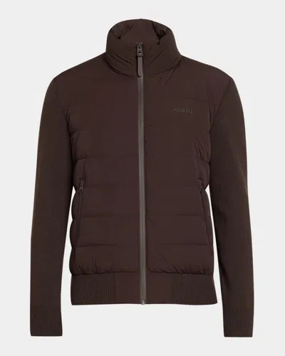 Mackage Men & Apos;s Haney-city Light Down Jacket In Brown