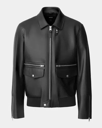 Mackage Men & Apos;s Jakari Leather Jacket In Black