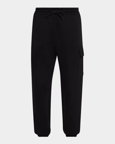 Mackage Men & Apos;s Marvin Double-face Jersey Sweatpants In Black