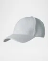 Mackage Men's Anderson-w Wool Logo Baseball Cap In Cream