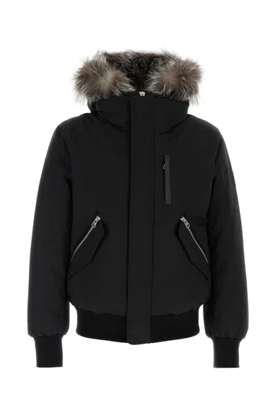 Mackage Men Black Nylon Blend Dixon-x Down Jacket