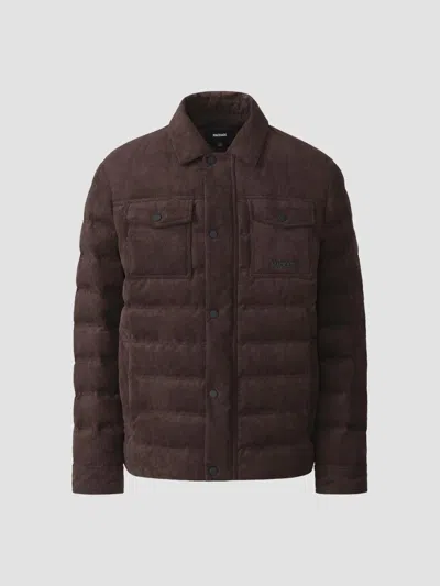 Mackage Men's Cohen Corduroy Jacket In Coffee