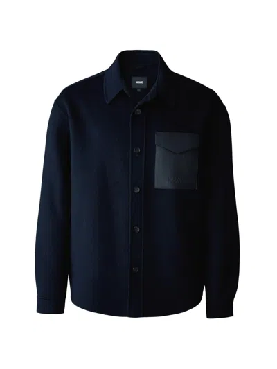 MACKAGE MEN'S EMMANUEL WOOL OVERSHIRT