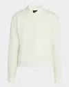 Mackage Men's Felix Quarter-zip Sweater In Cream