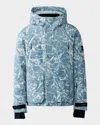 Mackage Men's Frost Down Ski Jacket In Sky Blue Frost