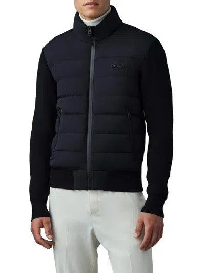 Mackage Men's Haney-cityz Quilted Down Jacket In Black