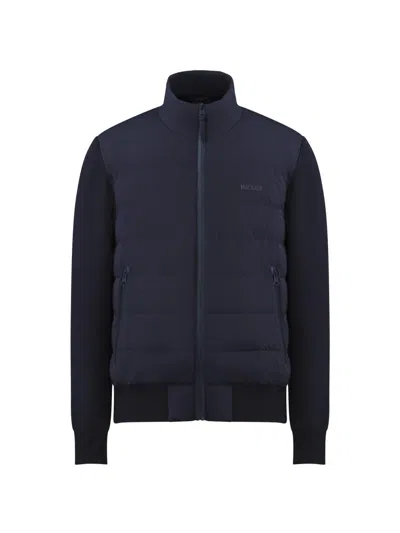 Mackage Haney-cityz Quilted Long-sleeve Jacket In Blue